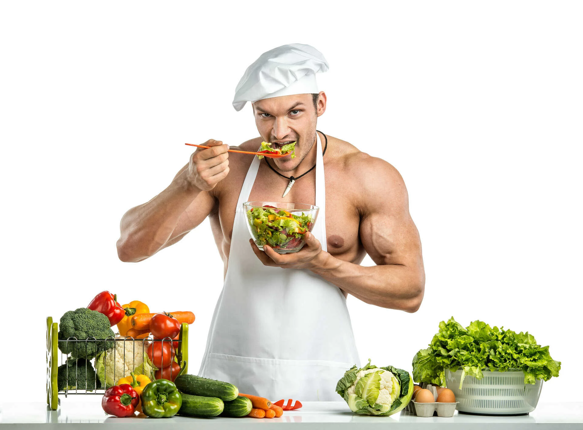 Vegetarian menu for muscle growth